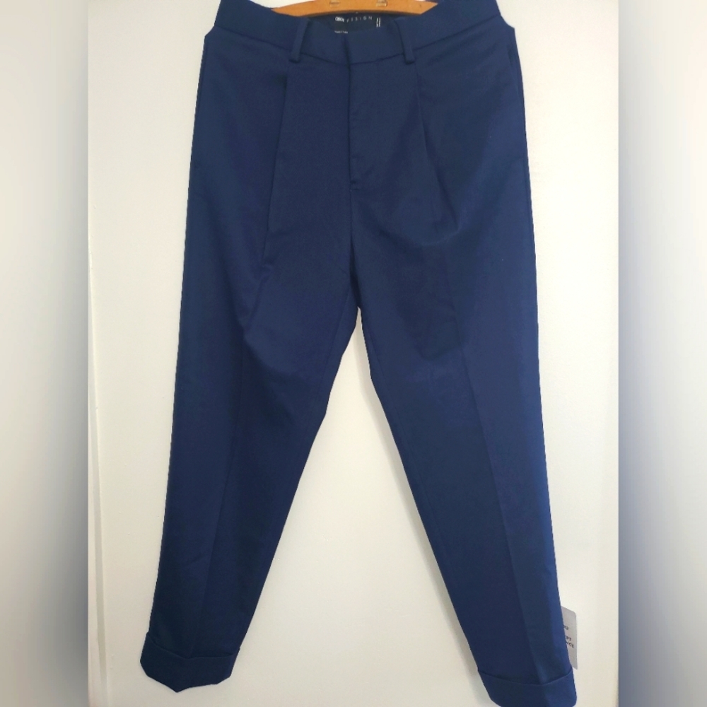 Asos men's blue dress pants